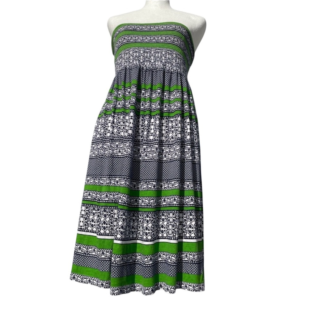 Juicy Couture Y2K Green Strapless Sundress Size Large